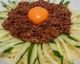 超簡単!肉味噌たっぷりジャージャー麺!!作り方9写真