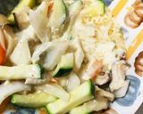 根菜チクワ七味マヨ炒味スペイン風オムレツ作り方15写真