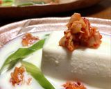 豆乳仕立てキムチ湯豆腐作り方3写真