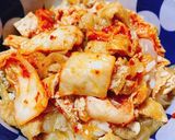 【ヘルシー】畑の豚キムチ丼【ベジ豚丼】作り方6写真