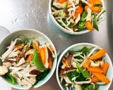 カレールーで簡単カレー炒飯味豚平焼き風作り方10写真