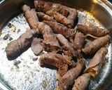 セロリの豚肉巻きと人参の豚肉巻き作り方7写真