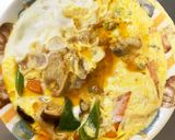 カレールーで簡単カレー炒飯味豚平焼き風作り方16写真
