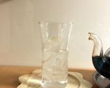 焼酎のバタフライピー割り(20禁（笑）)作り方1写真