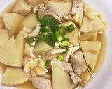 竹の子油揚げと鶏胸肉の煮物作り方3写真