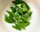 麺つゆ冷やし中華炒味豚こま大根青椒肉絲風作り方5写真