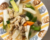 麺つゆ冷やし中華炒味豚こま大根青椒肉絲風作り方14写真