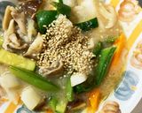 麺つゆ冷やし中華炒味豚こま大根青椒肉絲風作り方17写真