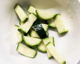 根菜自家製ごまだれで棒棒鶏味温野菜サラダ作り方3写真