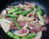 旬の味☆たけのことアスパラの和風パスタ作り方4写真