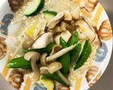 根菜自家製ごまだれで棒棒鶏味温野菜サラダ作り方11写真