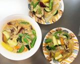 根菜自家製ごまだれで棒棒鶏味温野菜サラダ作り方14写真