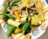 根菜自家製ごまだれで棒棒鶏味温野菜サラダ作り方15写真