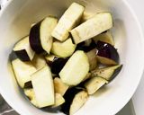 レンジ豚こまさっぱりピリ辛麻婆豆腐茄子作り方5写真