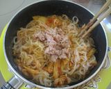 激ウマおつまみ☆糸こんとキムチのツナ味噌作り方7写真