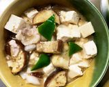 レンジ豚こまさっぱりピリ辛麻婆豆腐茄子作り方19写真