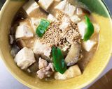 レンジ豚こまさっぱりピリ辛麻婆豆腐茄子作り方21写真