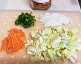 野菜たっぷり☆我が家の定番☆豚キムチ作り方2写真