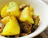 カリホク♡じゃがいもと挽肉のカレー炒め作り方6写真