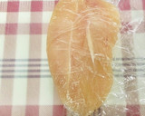 ささみと海苔チーズの渦巻きフライ作り方1写真