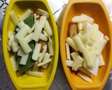 春飛魚くさや＆餅　チーズ焼き　木の芽添え作り方2写真