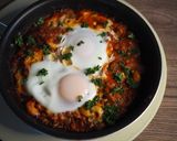 頭痛持ちなあなたに♪鯖缶のシャクシュカ♪作り方6写真