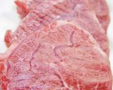 ハンバーグステーキ職人のセンボンスジ焼肉作り方4写真