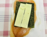 ささみと海苔チーズの渦巻きフライ作り方3写真