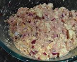 鶏ひき肉と豆腐のつくねバーグ作り方3写真