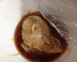 作業5分！鶏むね肉と玉ねぎのレンジ蒸し作り方4写真