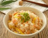 鮭とたくあんの混ぜご飯作り方4写真