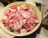 酒蒸し☆豚キムチ鍋作り方3写真