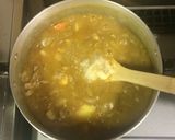 超簡単☆フルーツの甘みたっぷり林檎カレー作り方8写真