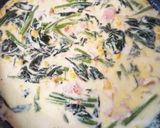 彩り豊か♪ほうれん草のスープパスタ作り方3写真