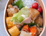 高校2年女子お弁当♥2021.05.21作り方1写真