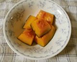 たっぷりお酒で煮る☆酔いどれ南瓜の煮物作り方9写真