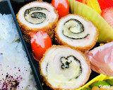 ささみと海苔チーズの渦巻きフライ作り方7写真