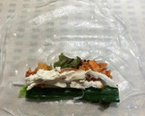 野菜たっぷり☆キムチと蒸し鶏の生春巻き作り方6写真