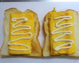 キムチとクリームチーズのサンドイッチ作り方3写真