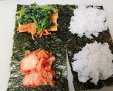 おにぎらずキンパ作り方6写真