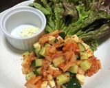 野菜たっぷり☆胡瓜キムチーズ巻き作り方6写真