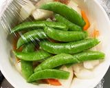 全てレンジ長芋根菜ソーススゴだれ味浅漬け作り方11写真