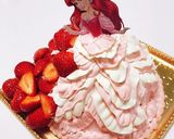 苺のプリンセスドレスケーキ作り方20写真