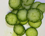 簡単・酢の物まぜるだけ！刺身ワカメと胡瓜作り方2写真
