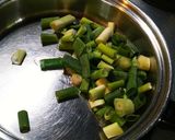 茹で豚とネギの卵とじ丼作り方6写真
