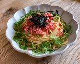 干し海老の冷製クリームパスタ作り方6写真
