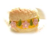 ハムでお花(花型とマヨ)作り方8写真