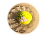 ハムでお花(花型とマヨ)作り方7写真