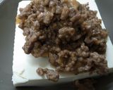 肉味噌豆腐作り方3写真