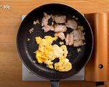 ふわふわ玉子と小松菜の焼ビーフン作り方5写真